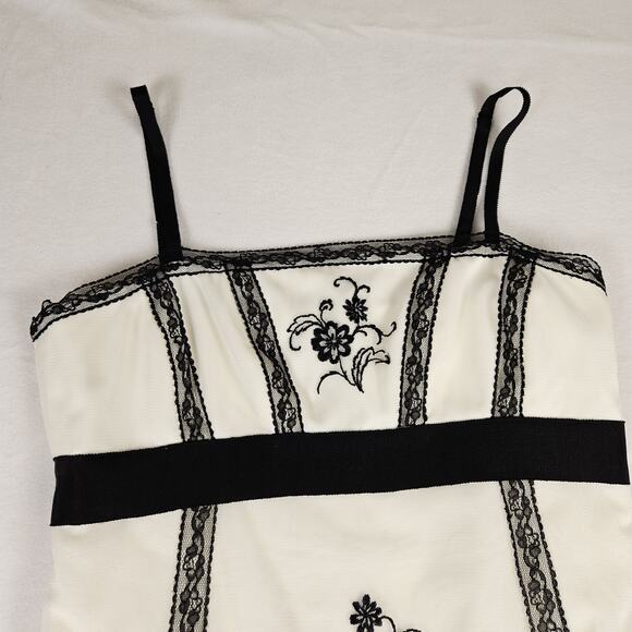 Ann Taylor Loft Lace Embroidered Tulle Dress Womens 4 Party Coquette Romantic - Picture 11 of 16